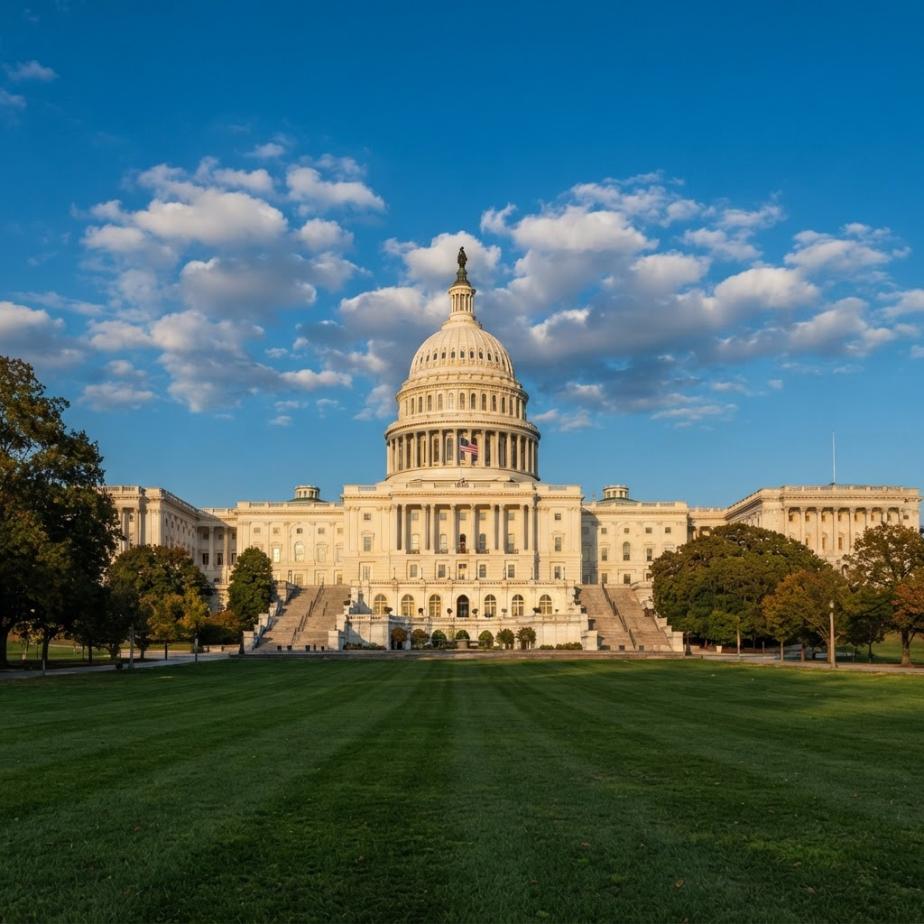 The United States Capitol in Washington DC